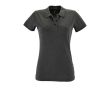Polos sérigraphiés pour femmes en coton 180 g/m² SOL'S Perfect Women couleur anthracite
