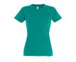 T-shirt pour femmes 100% coton 190 g/m² SOL'S Imperial couleur vert émeraude