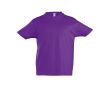 T-shirt pour enfants avec logo 100% coton 190 g/m² SOL'S Imperial couleur mauve