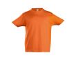 T-shirt pour enfants avec logo 100% coton 190 g/m² SOL'S Imperial couleur orange
