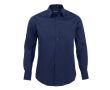 Chemise en coton et élasthanne pour homme 140 g/m2 SOL'S Brighton couleur bleu ultramarine