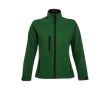 Vestes softshell imperméables pour femmes 340 g/m² SOL'S Roxy couleur vert foncé