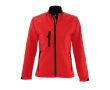 Vestes softshell imperméables pour femmes 340 g/m² SOL'S Roxy couleur rouge foncé