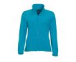 Polaires personnalisés pour femmes en polyester 300 g/m² SOL'S North couleur cyan