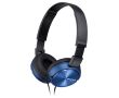 Casque compact personnalisable filaire Sony MDR-ZX310 couleur bleu