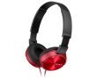 Casque compact personnalisable filaire Sony MDR-ZX310 couleur rouge