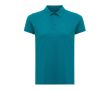 Polo femme coupe décontractée en coton piqué recyclé 220 g/m2 Iqoniq couleur vert pastel