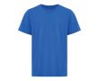 T-shirt enfant coton recyclé, casual fit, 160 g/m², Iqoniq couleur bleu roi