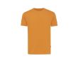 T-shirt publicitaire coton recyclé unisexe casual fit 180 g/m² Iqoniq couleur orange foncé