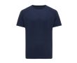 T-shirt sport polyester recyclé, casual fit 150 g/m² Iqoniq  couleur bleu marine