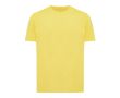 T-shirt unisexe en coton recyclé, slim fit, 160 g/m², Iqoniq couleur jaune