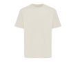 T‑shirt unisexe en coton recyclé 220 g/m² IQONIQ Nikko couleur beige