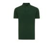 polo publicitaire en coton recyclé 220 g/m2 Iqoniq Yosemite  couleur vert foncé
