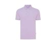 polo publicitaire en coton recyclé 220 g/m2 Iqoniq Yosemite  couleur lilas