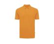 polo publicitaire en coton recyclé 220 g/m2 Iqoniq Yosemite  couleur orange