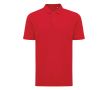 polo publicitaire en coton recyclé 220 g/m2 Iqoniq Yosemite  couleur rouge