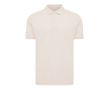 polo publicitaire en coton recyclé 220 g/m2 Iqoniq Yosemite  couleur rose clair 