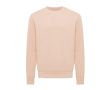 Sweat unisexe en coton recyclé, slim fit, 280 g/m², Iqoniq  couleur rose pastel