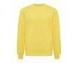 Sweat unisexe en coton recyclé, slim fit, 280 g/m², Iqoniq  couleur jaune