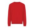 Sweat unisexe à col rond en molleton 340 g/m² Iqoniq Torla couleur rouge