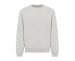 Sweat unisexe à col rond en molleton 340 g/m² Iqoniq Torla couleur gris clair chiné