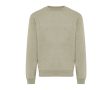Sweat unisexe à col rond en molleton 340 g/m² Iqoniq Torla couleur vert bouteille
