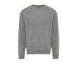 Sweat unisexe à col rond en molleton 340 g/m² Iqoniq Torla couleur gris chiné