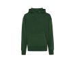 Sweat décontracté en coton écologique regular fit 340 g/m2 Iqoniq  couleur vert foncé