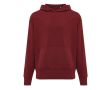 Sweat décontracté en coton écologique regular fit 340 g/m2 Iqoniq  couleur bordeaux