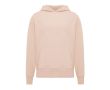Sweat décontracté en coton écologique regular fit 340 g/m2 Iqoniq  couleur rose pastel