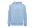 Sweat-shirt unisexe avec capuche en coton recyclé 280 g/m2 Iqoniq  couleur cyan