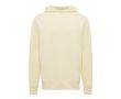 Sweat-shirt unisexe avec capuche en coton recyclé 280 g/m2 Iqoniq  couleur jaune clair