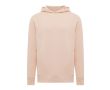 Sweat-shirt unisexe avec capuche en coton recyclé 280 g/m2 Iqoniq  couleur rose pastel