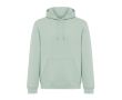 Sweat à capuche unisexe en molleton brossé 340 g/m² Iqoniq Joshua couleur vert olive