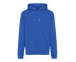 Sweat à capuche unisexe en molleton brossé 340 g/m² Iqoniq Joshua couleur bleu roi