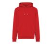 Sweat à capuche unisexe en molleton brossé 340 g/m² Iqoniq Joshua couleur rouge