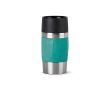 Gobelet isotherme nomade en acier inoxydable, compact et antifuite couleur vert