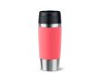 Gobelet isotherme en inox hermétique Tefal Travel Classic Twist 360 ml couleur corail