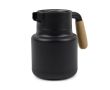 Carafe thermique en inox recyclé avec couvercle anti-goutte 1,2L couleur noir
