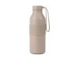 Gourde double paroi en acier inoxydable recyclé 500 ml couleur beige