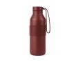 Gourde double paroi en acier inoxydable recyclé 500 ml couleur bordeaux