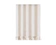 Serviette hammam familiale en coton recyclé 200 g/m² 180 x 180 cm couleur beige