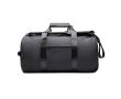 Sac week‑end en polyester recyclé avec doubles anses 35L couleur noir