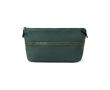 Trousse de toilette extensible en plastique recyclé avec zip 7 L couleur vert