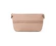 Trousse de toilette extensible en plastique recyclé avec zip 7 L couleur ivoire