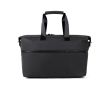 Sac de voyage extensible de week-end en polyester recyclé 54 L couleur noir