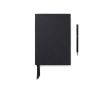 Set carnet et stylo avec coffret cadeau A5, pages lignées couleur noir