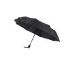 Parapluie anti-tempête pliable et semi-automatique RPET 190T Ø112 couleur noir