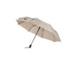 Parapluie anti-tempête pliable et semi-automatique RPET 190T Ø112 couleur ivoire