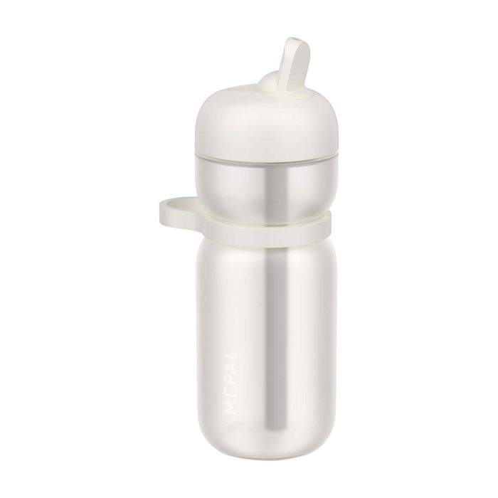 Gourde de sport en plastique avec couvercle et paille 600 ml Mepal